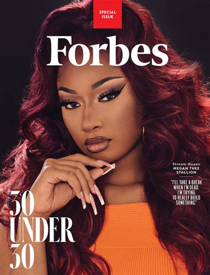 Megan Thee Stallion Covers Forbes' "30 Under 30" Issue