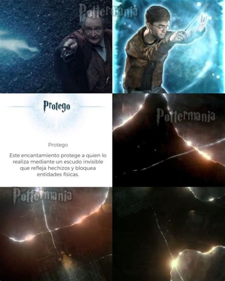 ¿Qué hechizo rompe Protego Maxima?