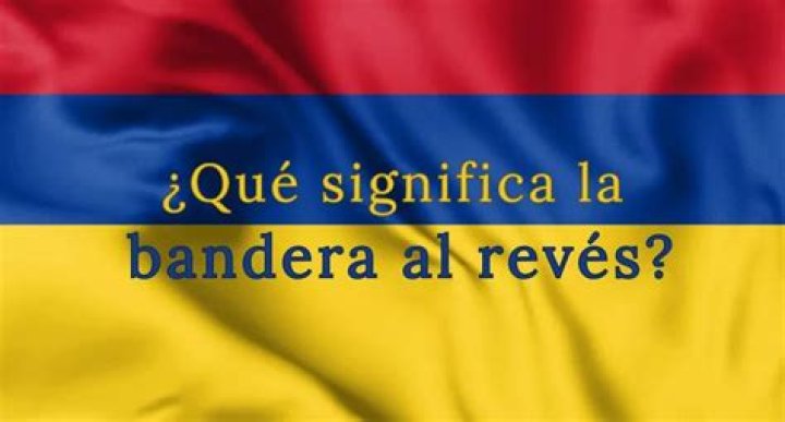 ¿Qué representa la bandera al revés? – Celebrity.fm