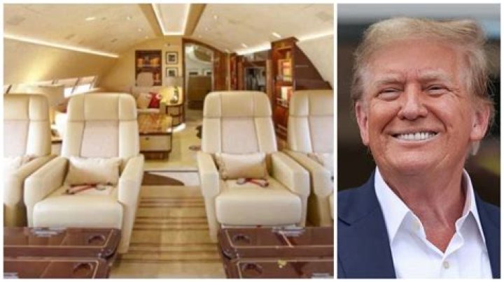Rick Ross Proudly Flexes His Private Jet Parked Beside Donald Trump's