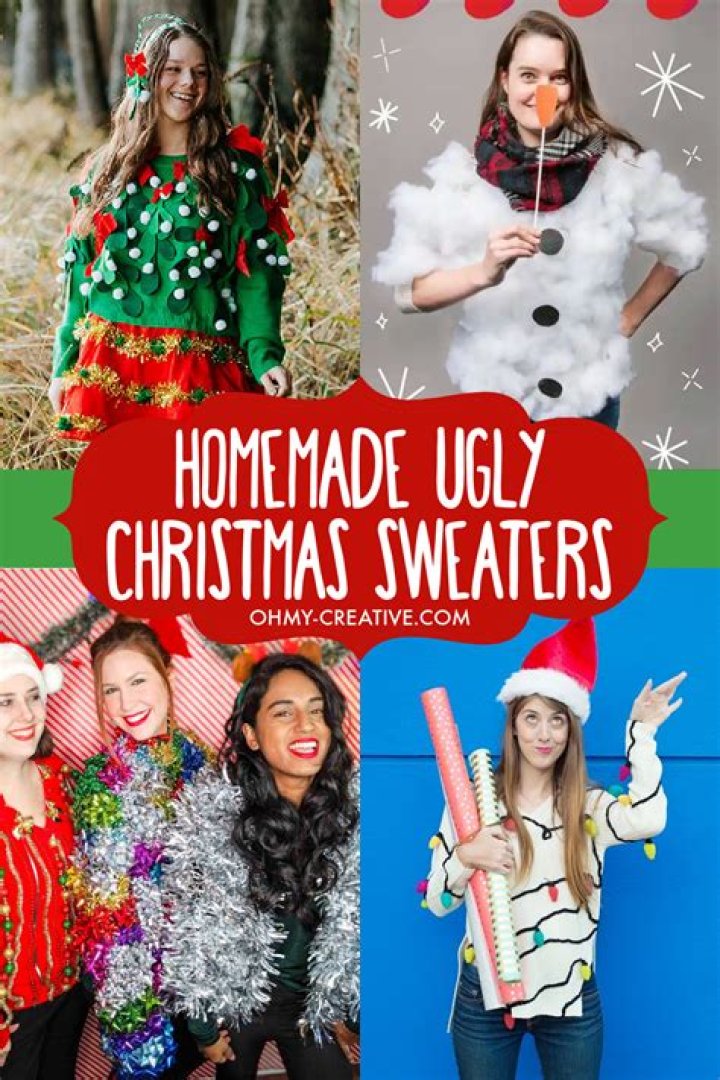 Rule Your Holiday Party With These Christmas Sweaters So Ugly, They’re Kinda Cute