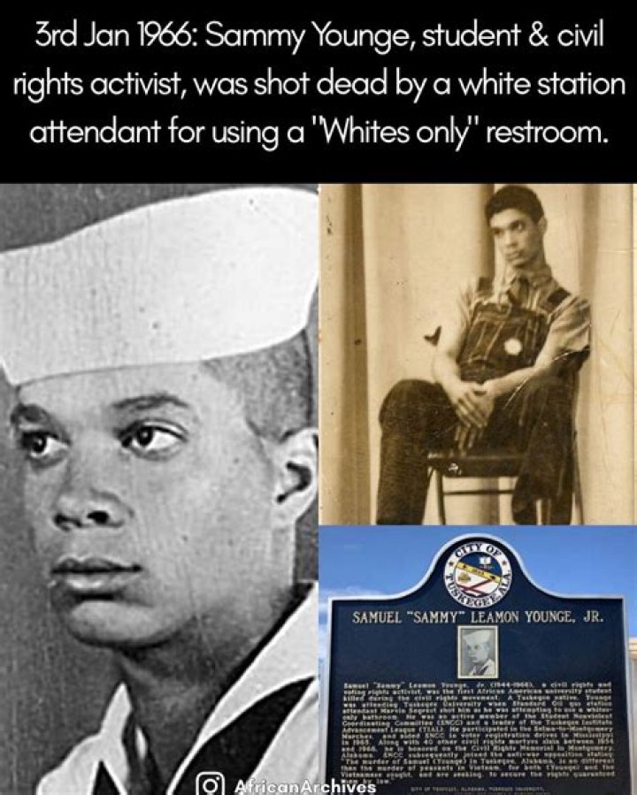 Sammy Younge Jr., The Black Student Killed Over A 'Whites-Only' Bathroom