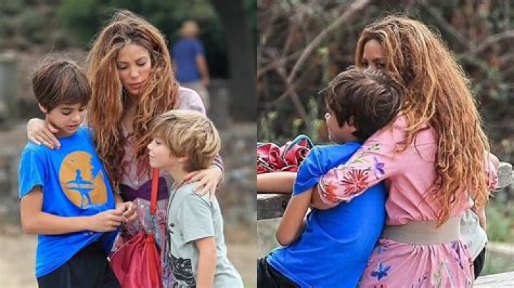 Shakira Looks Downcast in 1st Photos After Ex Gerard Pique Kissed New GF as She Walks With Their Sons