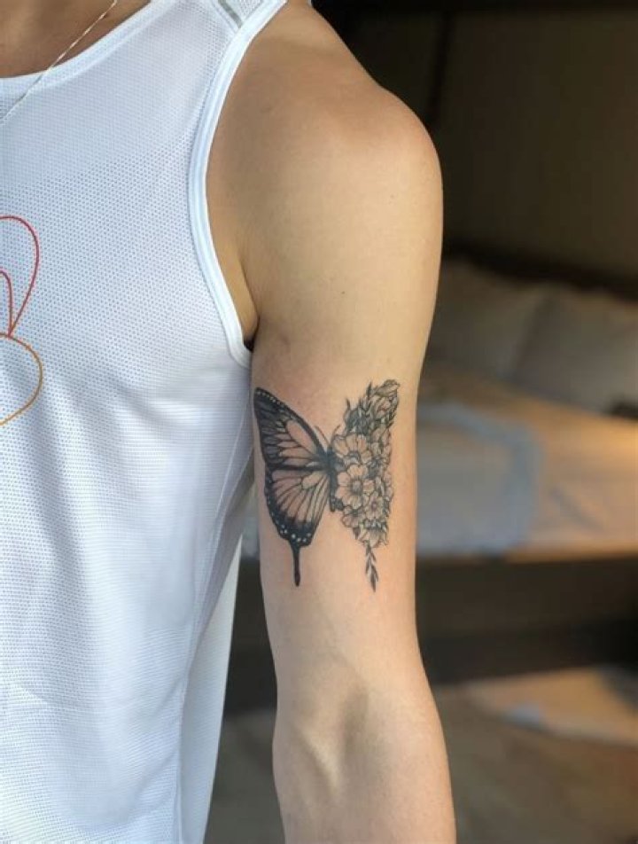 Shawn Mendes Gets a Butterfly Tattoo on His (V Muscly) Bicep After Being Inspired by a Fan’s Edit