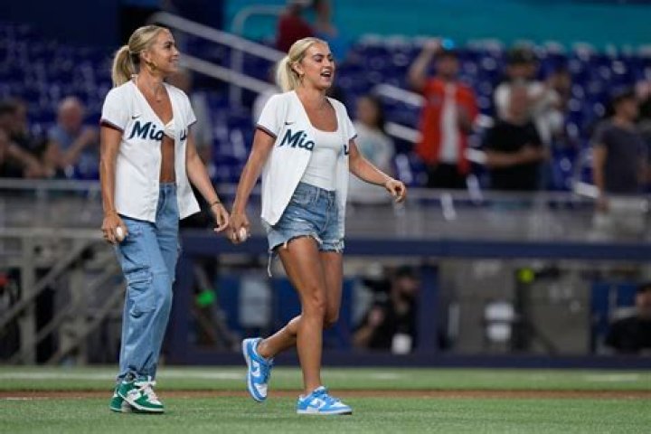 Sneako & Lil Pump Pop Out At Marlins Game Together