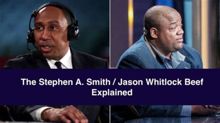 Stephen A. Smith's Beef With Jason Whitlock, Explained
