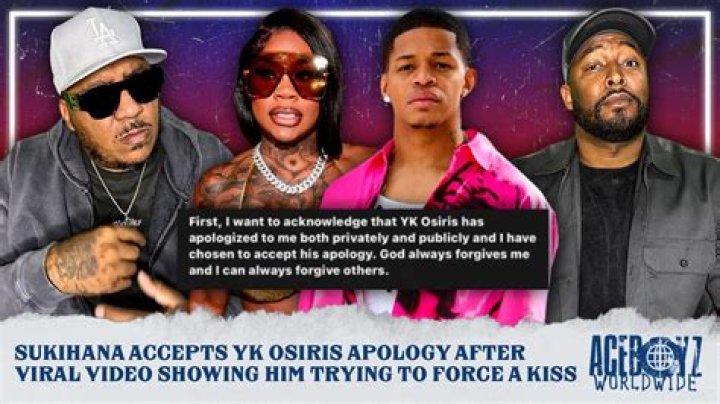 Sukihana Accepts YK Osiris' Apology After He Tries To Forcibly Kiss Her