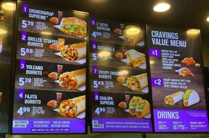Taco Bell's New Craving Value Menu Includes $1 Burritos