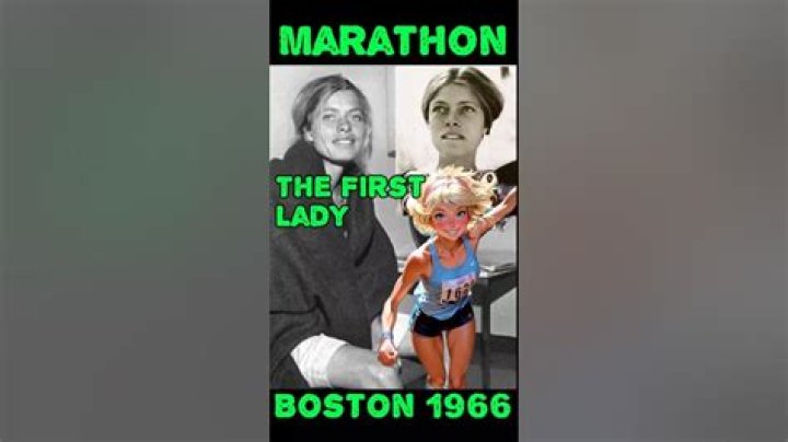 The First Woman To Run The Boston Marathon