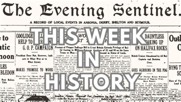 This Week In History News, Nov. 5