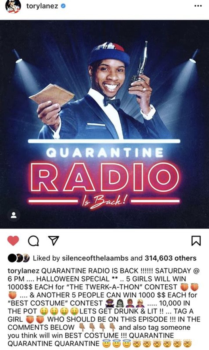 Tory Lanez Considers Quarantine Radio Return