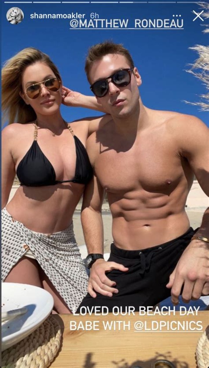 Travis Barker’s Ex Shanna Moakler and Boyfriend Matthew Rondeau Flaunt Their Bodies During Beach Day