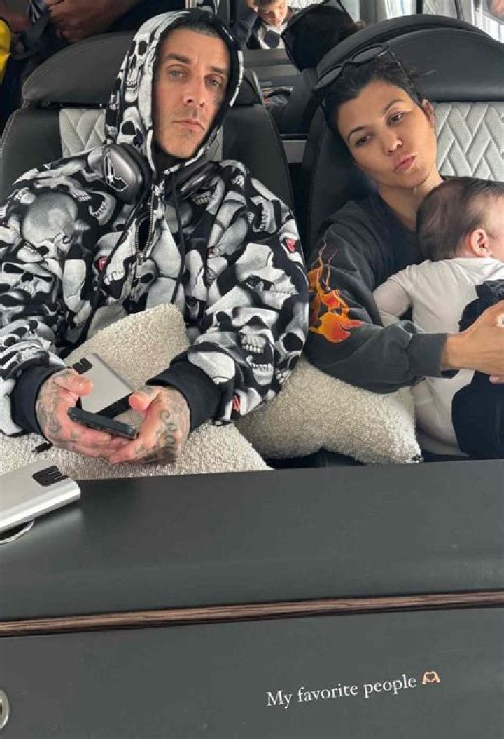 Travis Barker’s Kids React to His PDA-Packed Photos With Kourtney Kardashian in Vegas