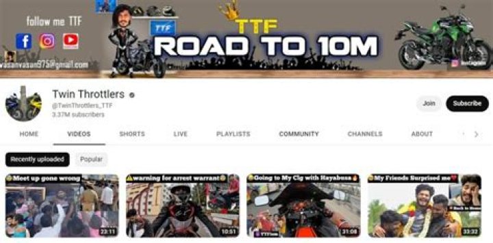 TTF Vasan (YouTuber) Wiki, Age, Height, Net Worth, Family, Caste, Girlfriend, Biodata & More