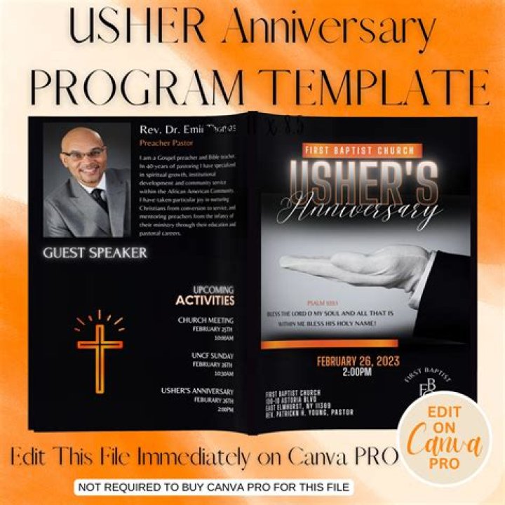 USHER PROGRAM | Celebrity Theatre