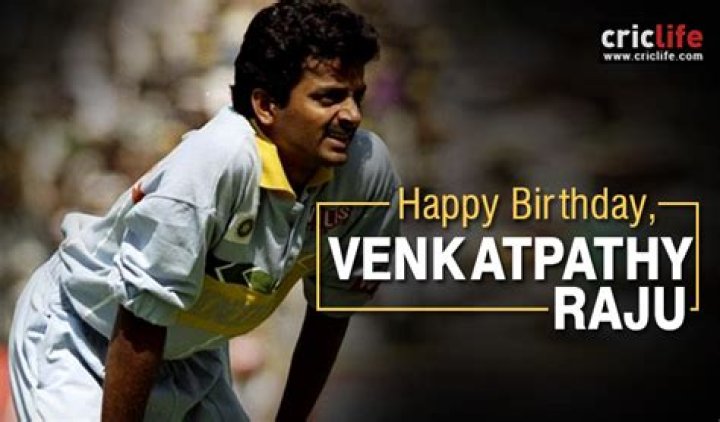 Venkatapathy Raju (Cricket Player) - Age, Birthday, Bio, Facts, Family, Net Worth, Height & More