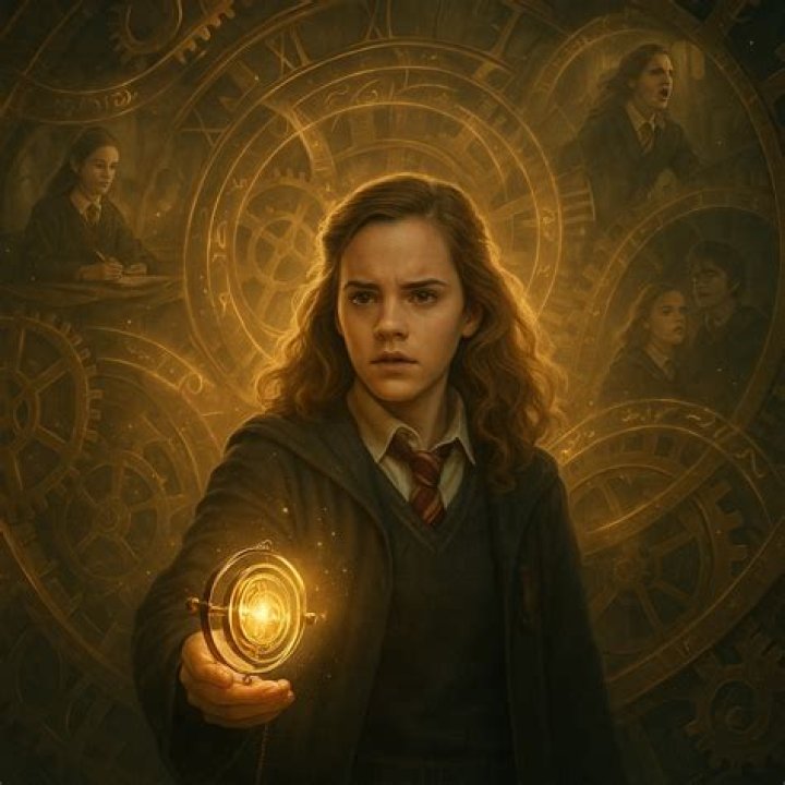 What does it say on Hermione’s Time-Turner?