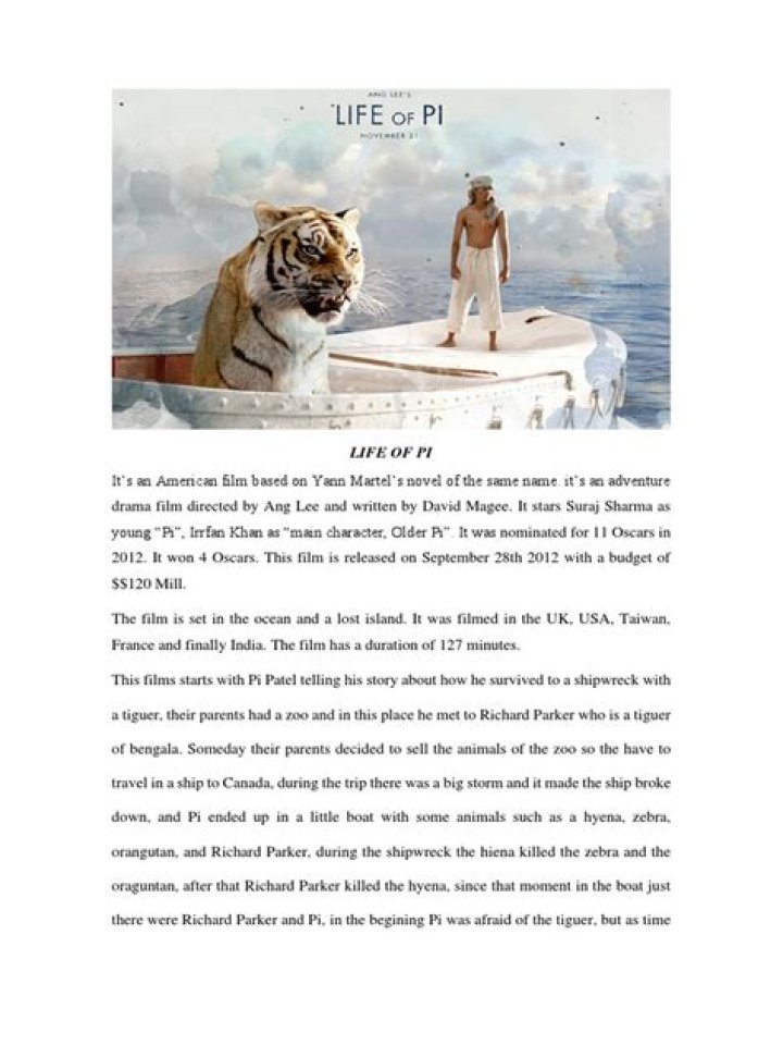 What does the ending of Life of Pi mean? – Celebrity.fm – #1 Official Stars, Business & People Network, Wiki, Success story, Biography & Quotes