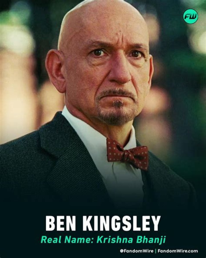 What is Ben Kingsley real name?