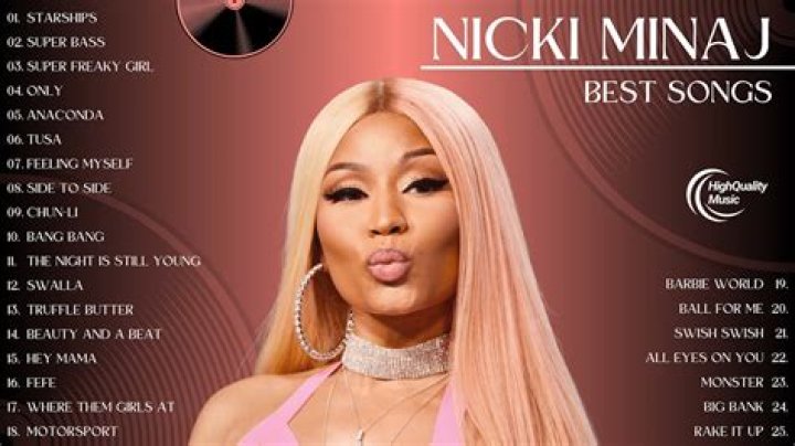What Is Nicki Minaj's Best-Selling Album?
