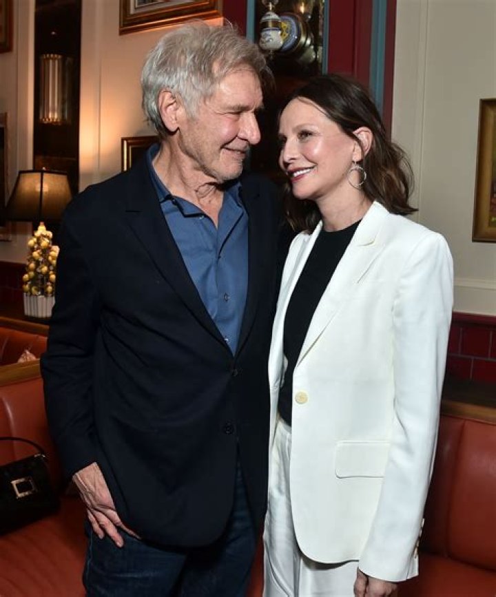 When did Harrison Ford divorce his first wife?