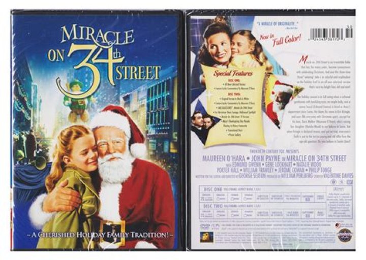 Where can I watch colorized Miracle on 34th Street?