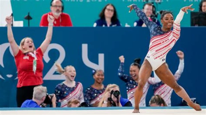 Which gymnast broke her ankle at the Olympics?