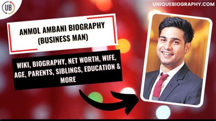 Who is Anmol Ambani? Wiki, Biography, Net worth, Wife, Age, Parents, Siblings, Education & More