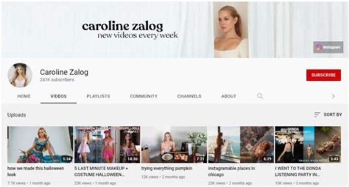 Who is Caroline Zalog? Wiki, Biography, Net worth, Height, Age, Boyfriend, Family, Ethnicity & More