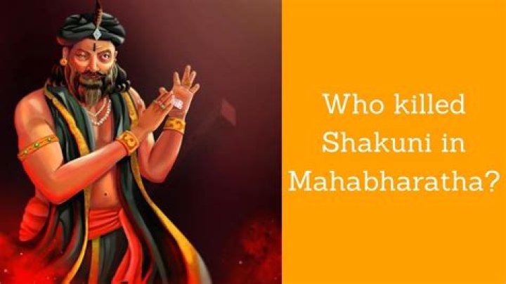 Who killed shakuni?
