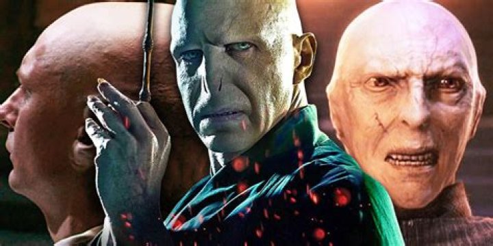 Why did Voldemort have a nose in the first movie?