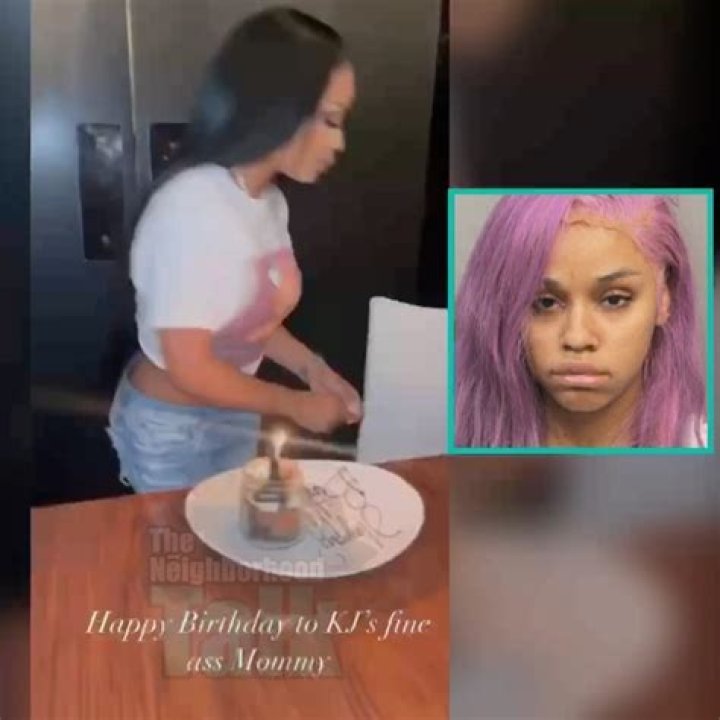 YaYa Mayweather Wears T-Shirt With Her Mugshot On It For Her Birthday