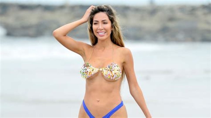Yowza! Farrah Abraham Flaunts Her Crazy Bikini Bod in a Skimpy Sequin Suit at the Beach